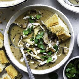 Oyster Mushroom Soup