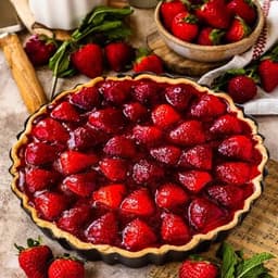 Strawberry tart