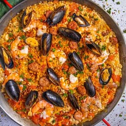 Spanish seafood rice