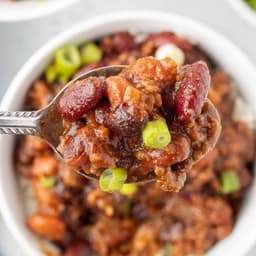 Salt Beef and Beans