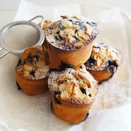 Blueberry & lemon friands